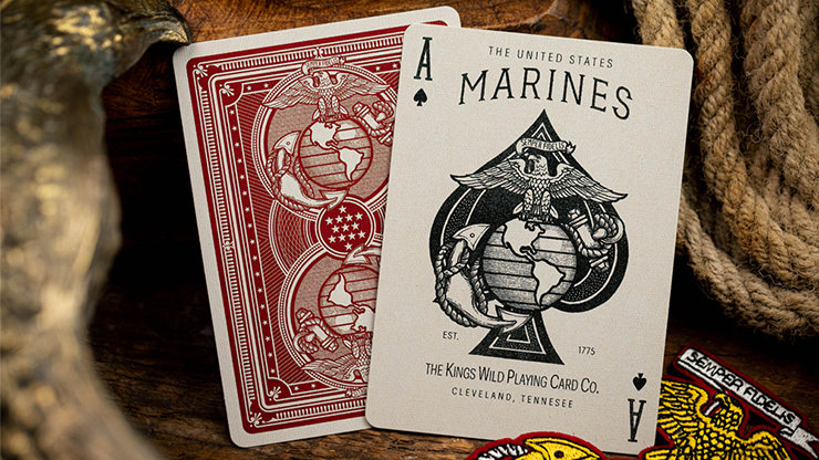 Marines Playing Cards by Kings Wild Project (ONLINE ORDER ONLY)