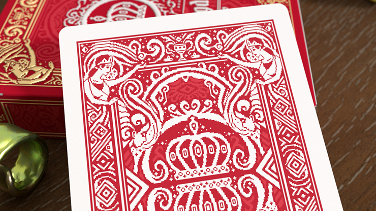 Pixel Kingdom (Red Edition) Playing Cards (ONLINE ORDER ONLY)