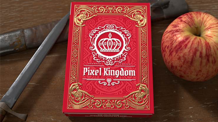 Pixel Kingdom (Red Edition) Playing Cards (ONLINE ORDER ONLY)