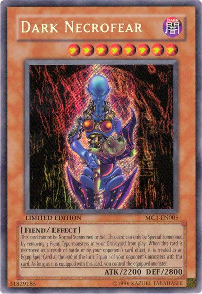 Dark Necrofear [MC1-EN005] Secret Rare (ONLINE ORDER ONLY)