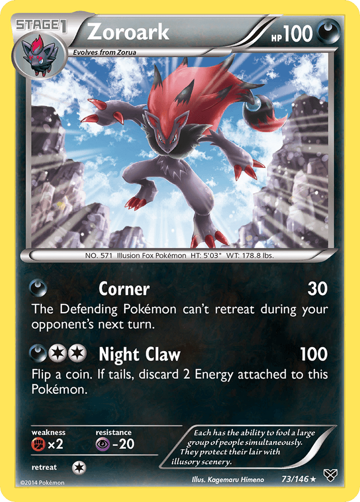 Zoroark (73/146) [XY: Base Set] (Online Only)