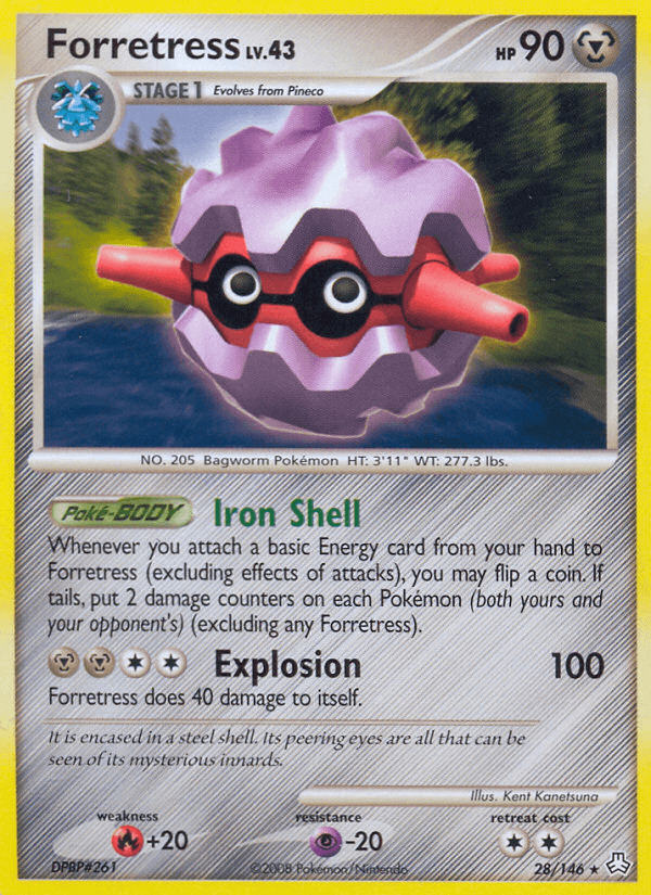 Forretress (28/146) [Diamond & Pearl: Legends Awakened] (Online Only)