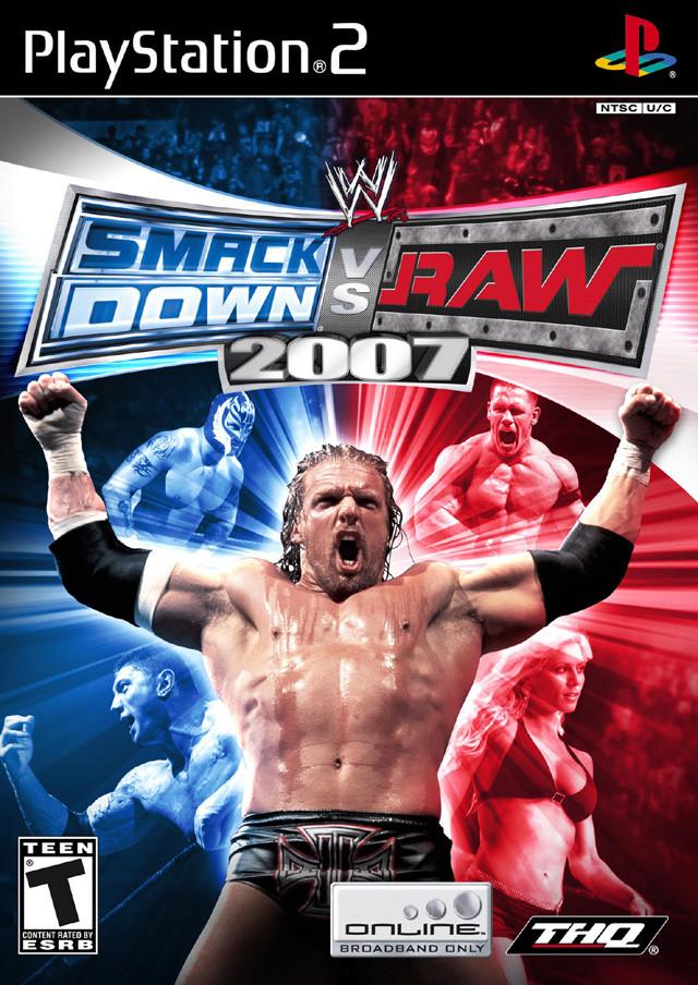 WWE Smackdown vs. Raw 2007 (Playstation 2) (Online Only)