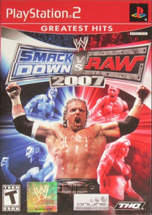 WWE Smackdown vs. Raw 2007 (Greatest Hits) (Playstation 2) (Online Only)