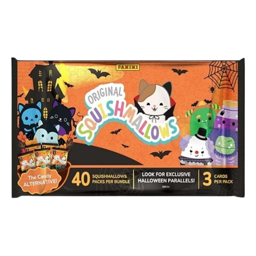 2025 Panini Squishmallows Halloween Treat Pack Trading Card Bundle (ONLINE ORDER ONLY)