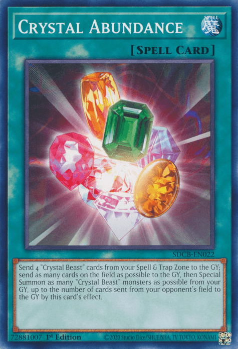 Crystal Abundance [SDCB-EN022] Common (ONLINE ORDER ONLY)