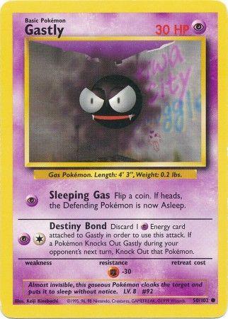 Gastly (50/102) [Base Set Unlimited] (Online Only)