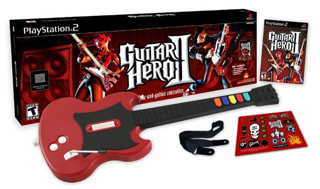 Guitar Hero II with Guitar (Playstation 2) (Online Order Only)