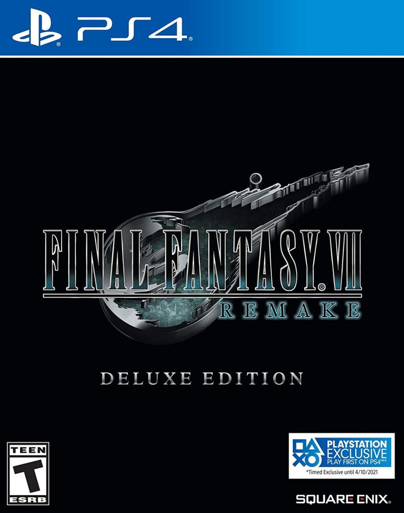 Final Fantasy VII Remake: Deluxe Edition (Playstation 4) (Online Order Only)