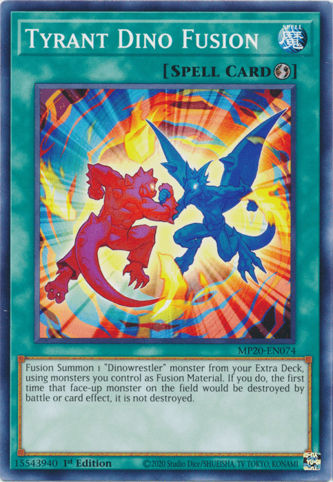 Tyrant Dino Fusion [MP20-EN074] Common (ONLINE ORDER ONLY)