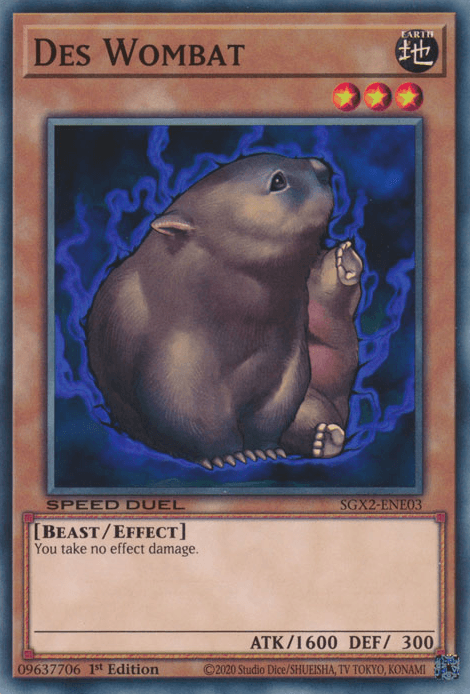 Des Wombat [SGX2-ENE03] Common (ONLINE ORDER ONLY)