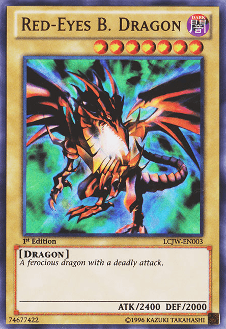 Red-Eyes B. Dragon [LCJW-EN003] Ultra Rare (ONLINE ORDER ONLY)