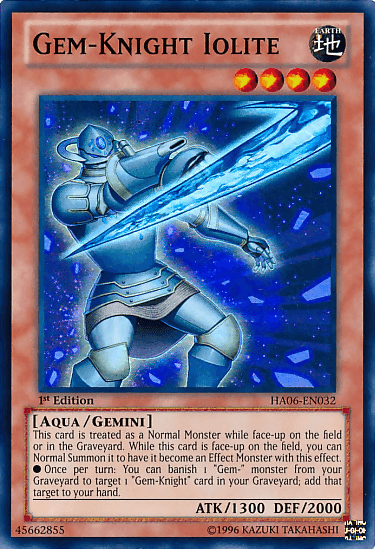 Gem-Knight Iolite [HA06-EN032] Super Rare (ONLINE ORDER ONLY)