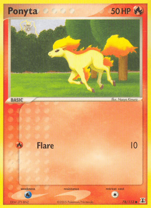 Ponyta (78/113) [EX: Delta Species] (Online Only)