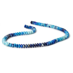 7.5-8mm Afghanite Plain Rondelles 18 inch 98 Beads AAA (ONLINE ORDER ONLY)