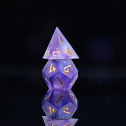 Mystic Divination Sharp-Edged Resin Dice Set (ONLINE ORDER ONLY)