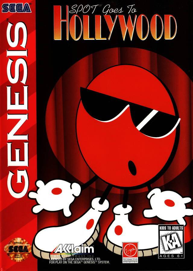 Spot Goes To Hollywood (Sega Genesis) (ONLINE ORDER ONLY)