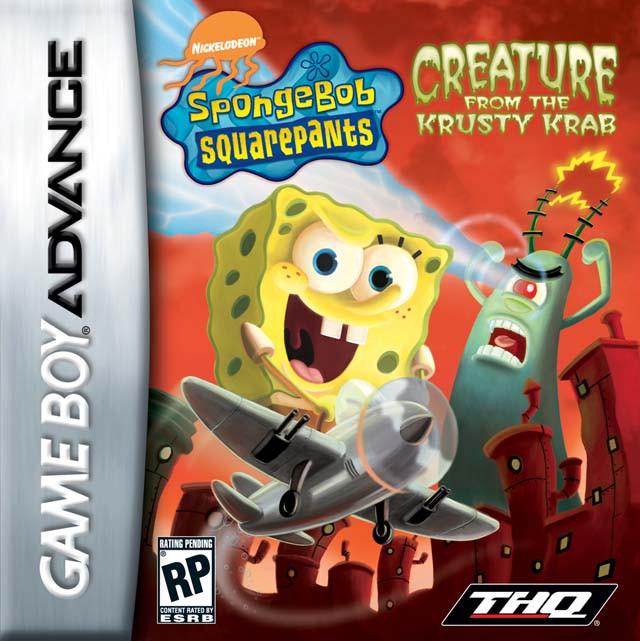 SpongeBob SquarePants Creature from Krusty Krab (Gameboy Advance) (ONLINE ORDER ONLY)