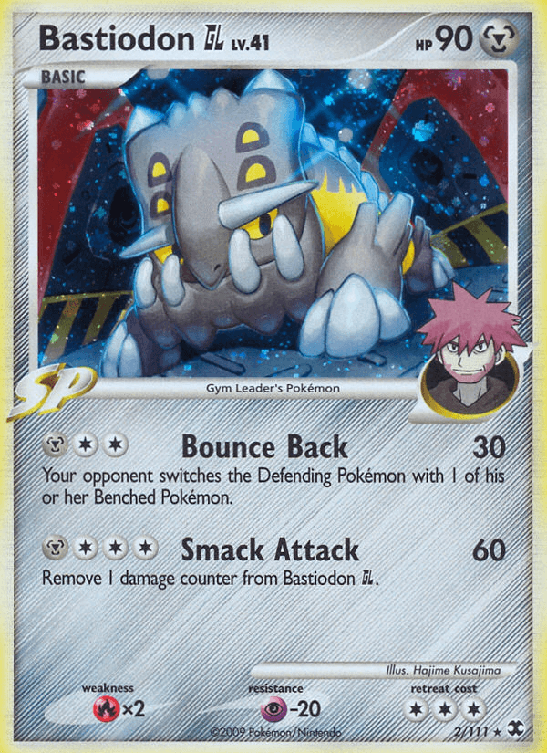Bastiodon GL (2/111) [Platinum: Rising Rivals] (Online Only)