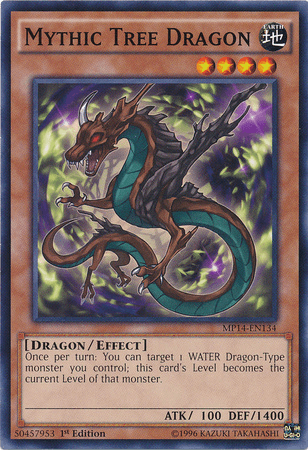 Mythic Tree Dragon [MP14-EN134] Common (ONLINE ORDER ONLY)