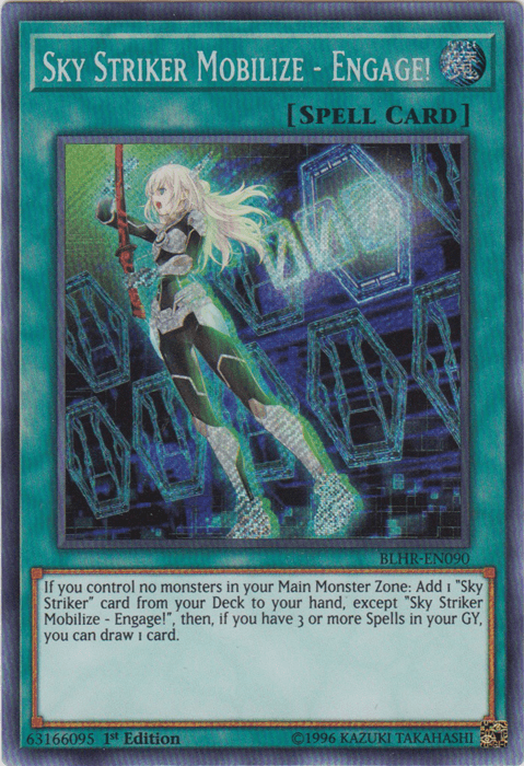 Sky Striker Mobilize - Engage! [BLHR-EN090] Secret Rare (ONLINE ORDER ONLY)