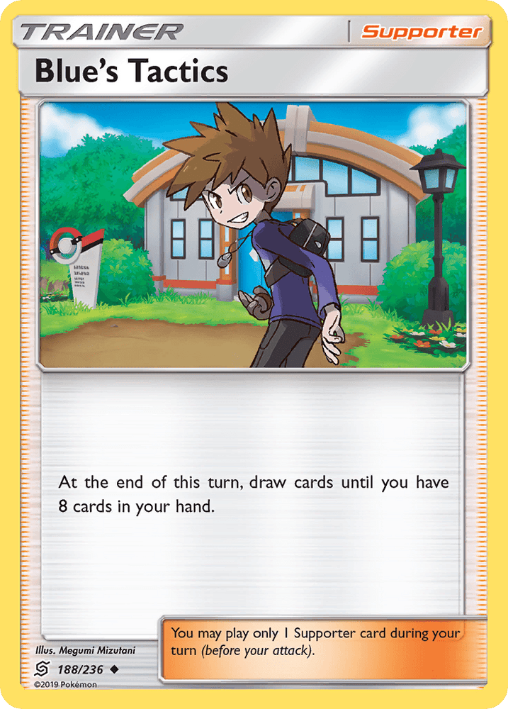 Blue's Tactics (188/236) [Sun & Moon: Unified Minds] (Online Only)