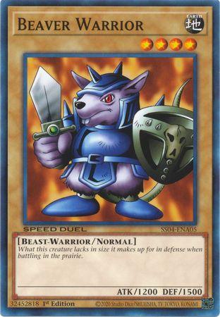 Beaver Warrior [SS04-ENA05] Common (ONLINE ORDER ONLY)