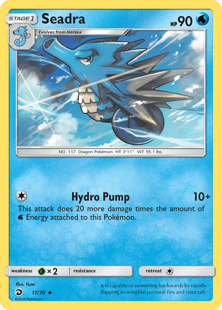 Seadra (17/70) [Sun & Moon: Dragon Majesty] (Online Only)