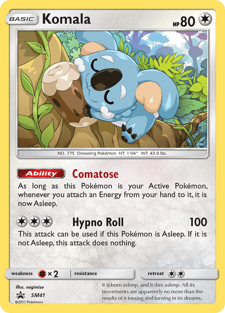Komala (SM41) [Sun & Moon: Black Star Promos] (Online Only)