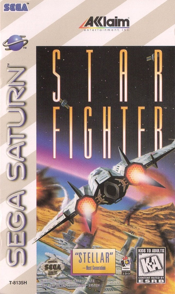 Star Fighter (Sega Saturn) (ONLINE ORDER ONLY)