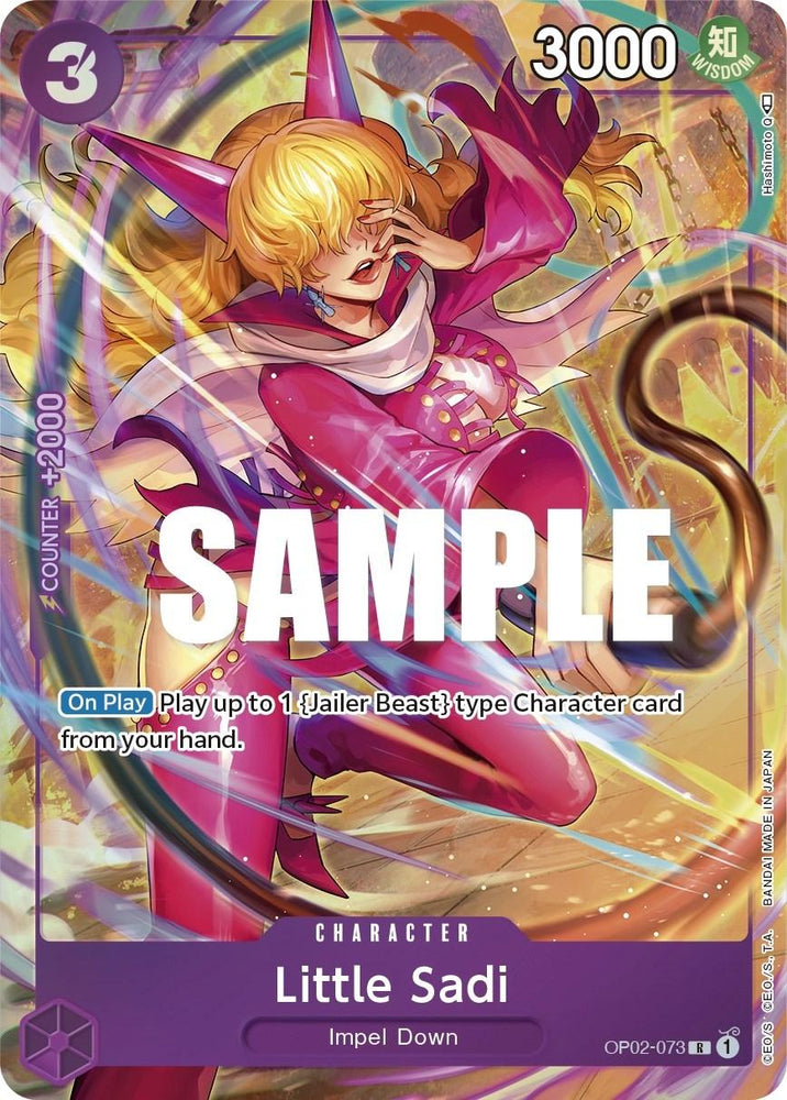 Little Sadi (Alternate Art) [Paramount War] (ONLINE ORDER ONLY)