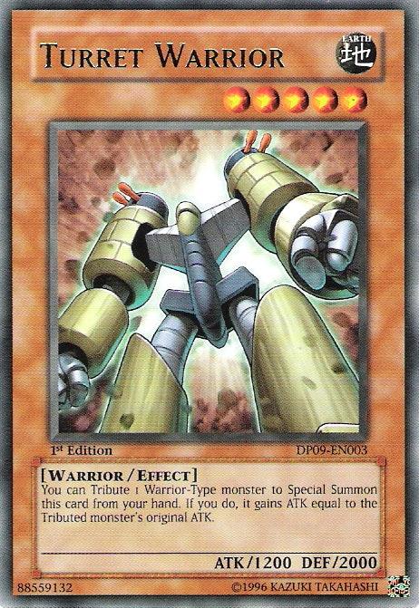 Turret Warrior [DP09-EN003] Rare (ONLINE ORDER ONLY)