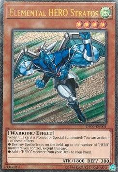 Elemental HERO Stratos [OP09-EN001] Ultimate Rare (ONLINE ORDER ONLY)
