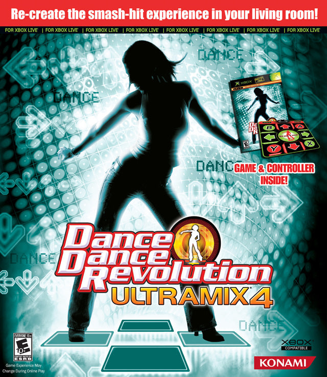 Dance Dance Revolution ULTRAMIX 4 Bundle (Xbox) (ONLINE ORDER ONLY)