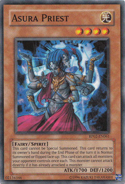 Asura Priest [RP02-EN061] Common (ONLINE ORDER ONLY)