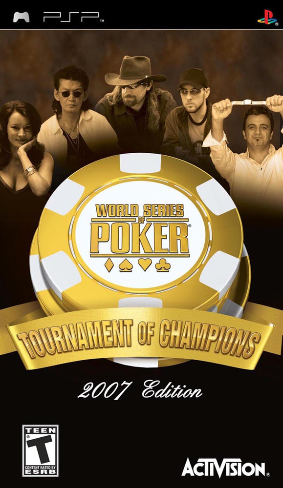 World Series of Poker: Tournament of Champions - 2007 Edition (PSP) (ONLINE ORDER ONLY)
