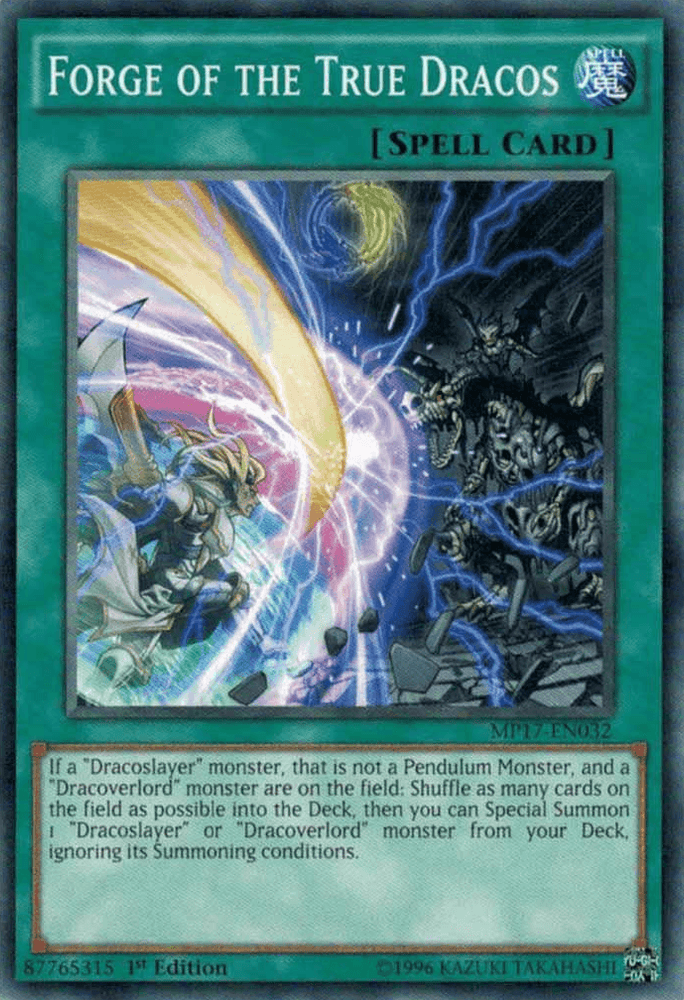 Forge of the True Dracos [MP17-EN032] Common (ONLINE ORDER ONLY)