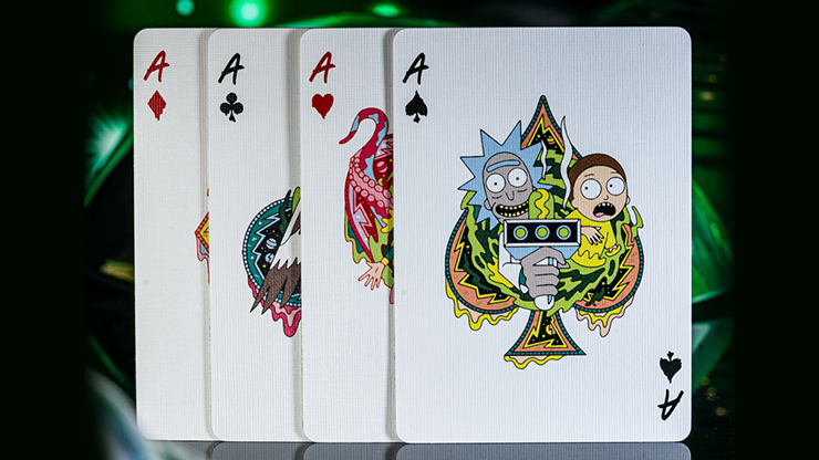 Rick & Morty Playing Cards by theory11 (ONLINE ORDER ONLY)