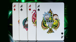Rick & Morty Playing Cards by theory11 (ONLINE ORDER ONLY)