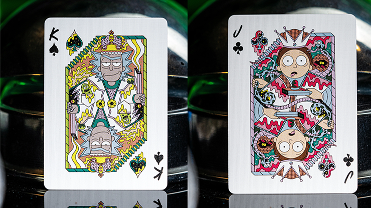 Rick & Morty Playing Cards by theory11 (ONLINE ORDER ONLY)