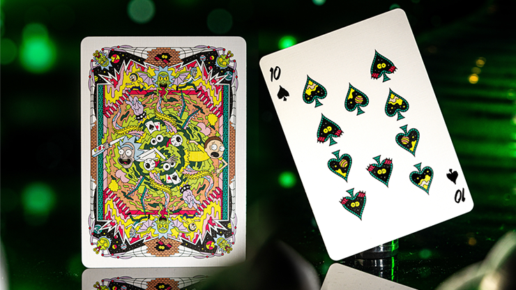 Rick & Morty Playing Cards by theory11 (ONLINE ORDER ONLY)