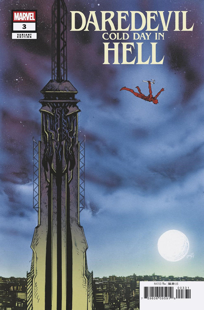 Daredevil: Cold Day In Hell #3 Daniel Warren Johnson Variant (ONLINE ORDER ONLY)