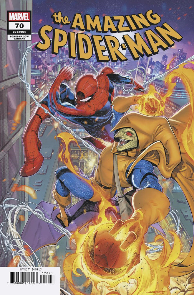 Amazing Spider-Man #70 Iban Coello Foreshadow Variant [Doom] (Online Order Only)