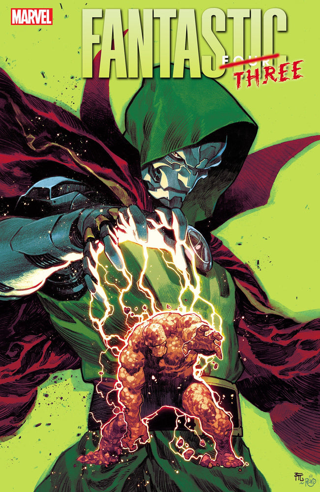 Fantastic Four #30 Dike Ruan Foil Variant [Doom] (Online Order Only)