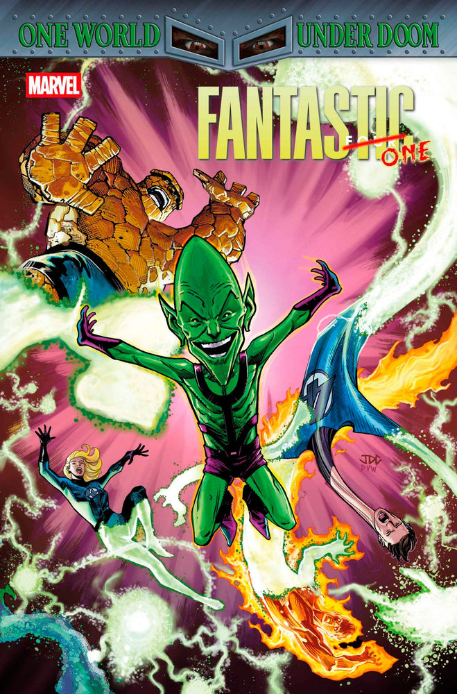 Fantastic Four #32 Joshua Cassara Impossible Man Pop-Up Variant [Doom] (Online Order Only)