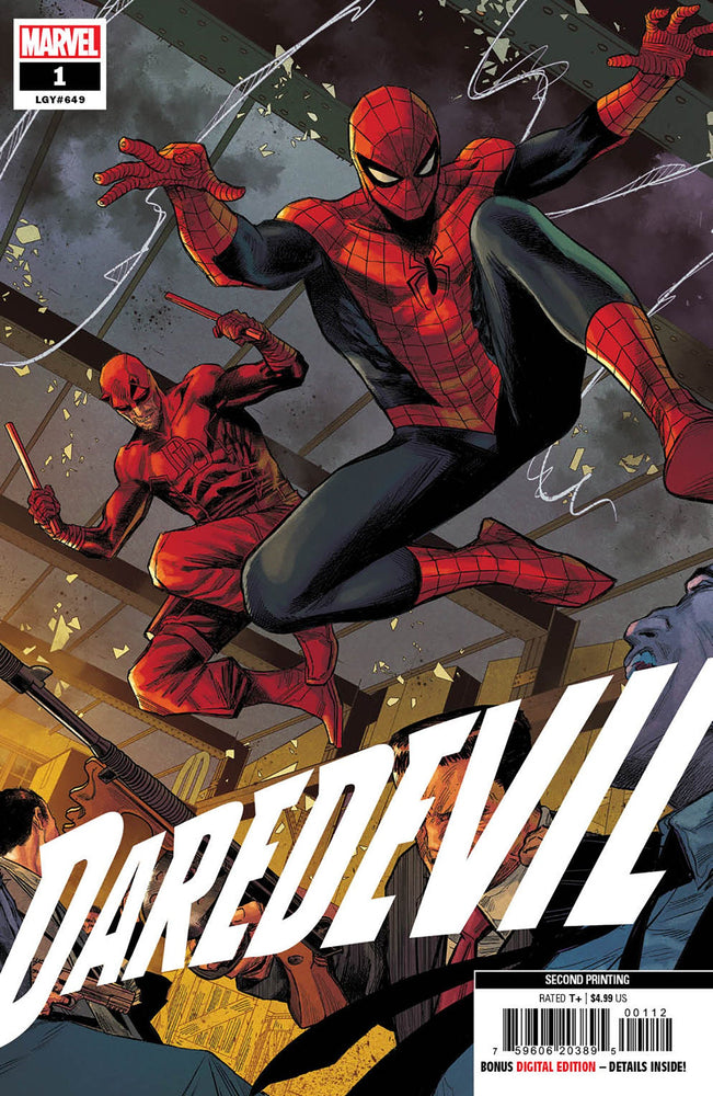 DAREDEVIL 1 CHECCHETTO 2ND PRINTING VARIANT (09/07/2022) (ONLINE ORDER ONLY)