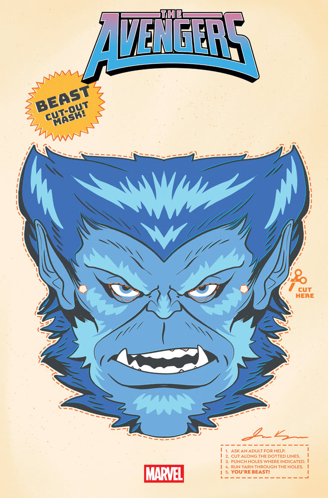 Avengers #30 Retro Halloween Mask Variant (ONLINE ORDER ONLY)