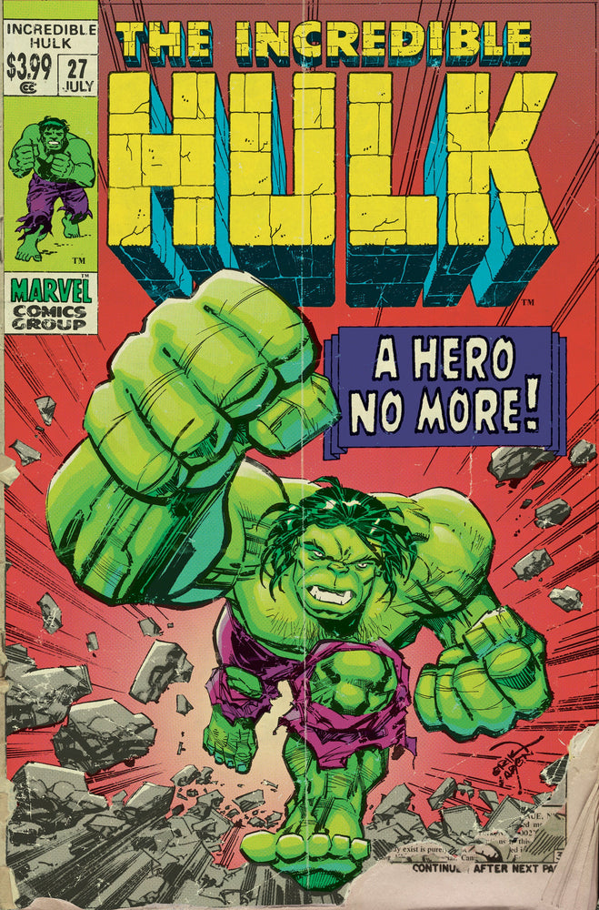Incredible Hulk #27 Erik Larsen Retrovision Variant (ONLINE ORDER ONLY)