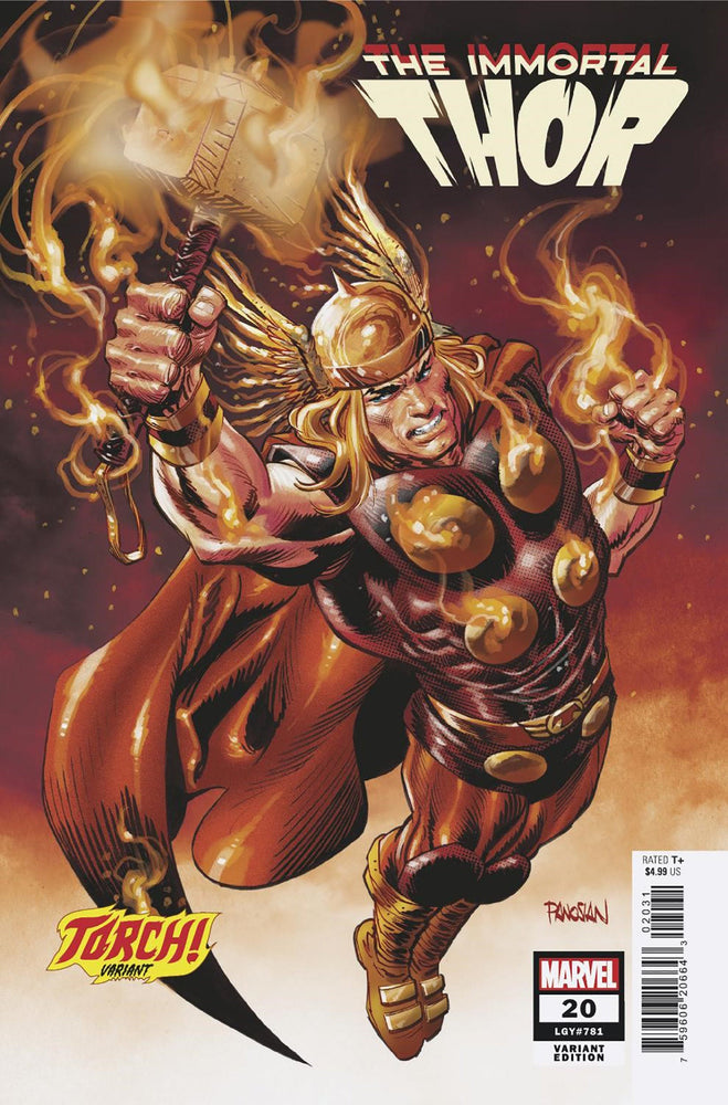 Immortal Thor #20 Dan Panosian Torch! Variant (Online Order Only)