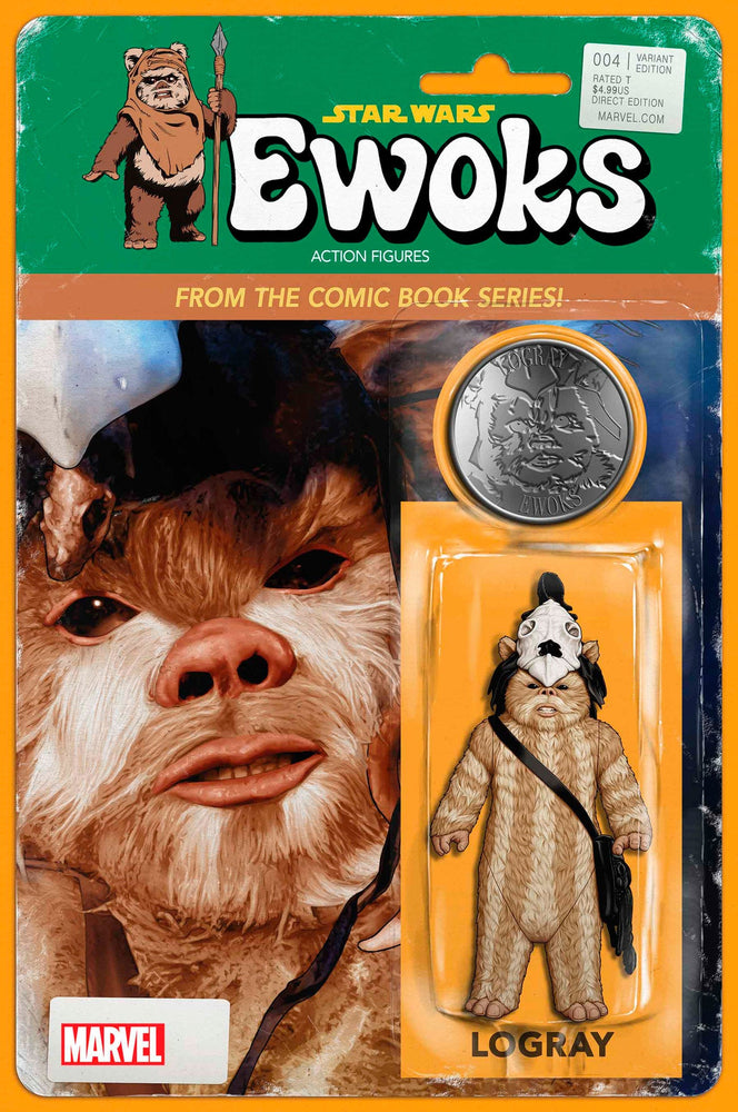 Star Wars: Ewoks #4 John Tyler Christopher Action Figure Variant (Online Order Only)